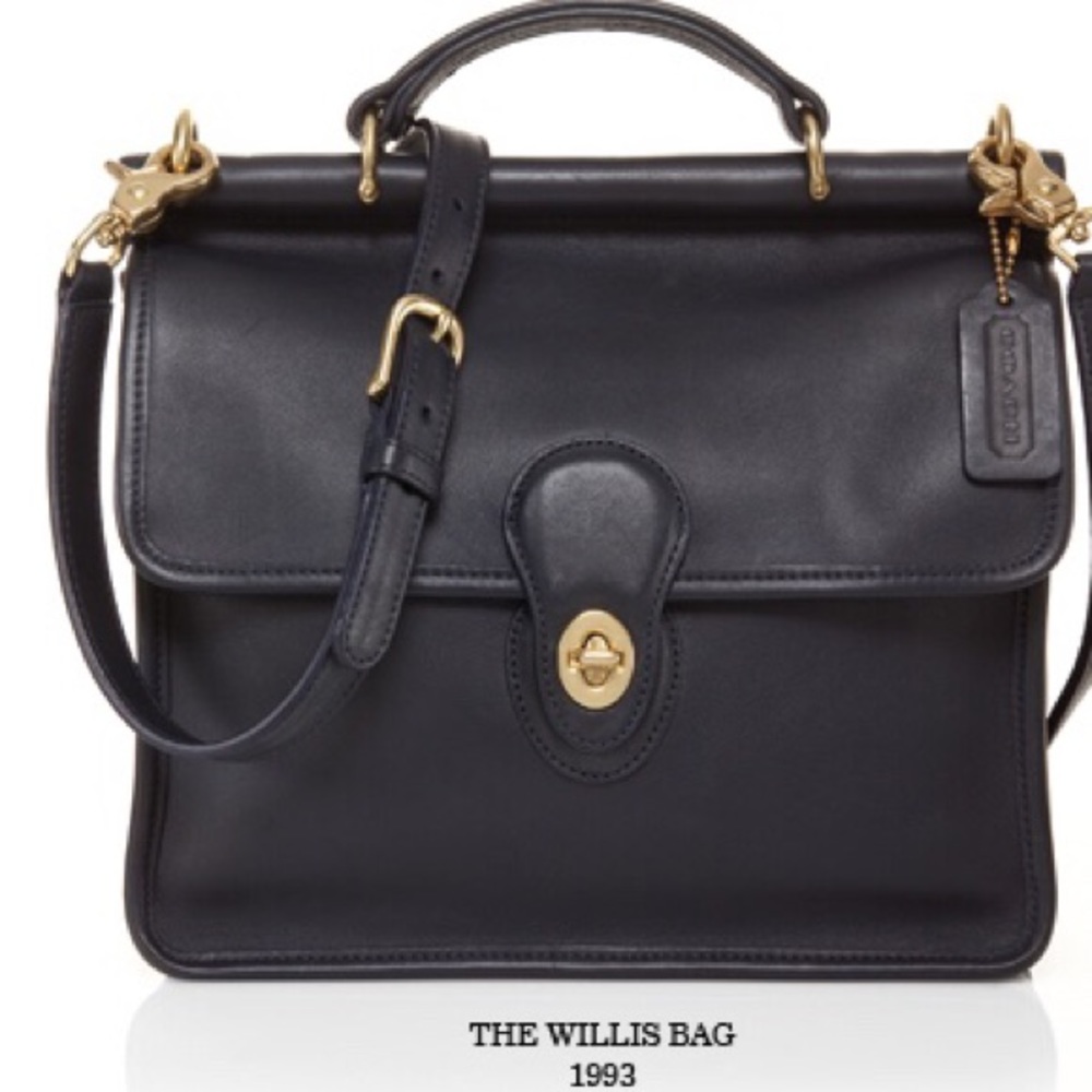✨GUC vintage Coach Willis bag 🖤